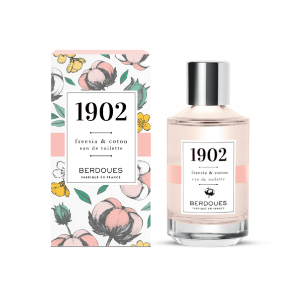 BERDOUES 1902 agua de colonia Freesia & coton 100 ml. - Imagen 3