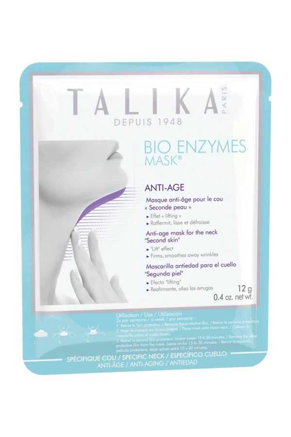 Talika Bioenzymes mascarilla reafirmante cuello 12 g.