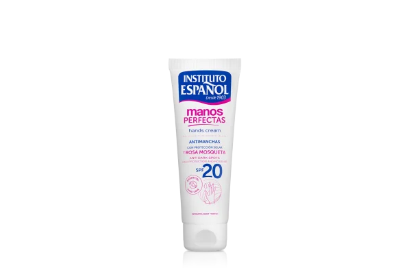 Instituo Español Crema antimanchas con Rosa Mosqueta + SPF 20 Manos Perfectas 75ml