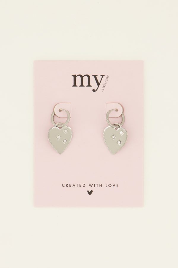 My Jewellery Pediente charm detalle corazon - Imagen 2