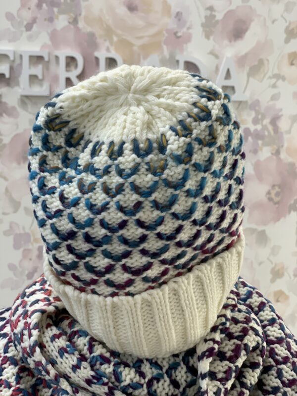 DONATZELLI gorro y cuello conjunto multicolor - Imagen 3