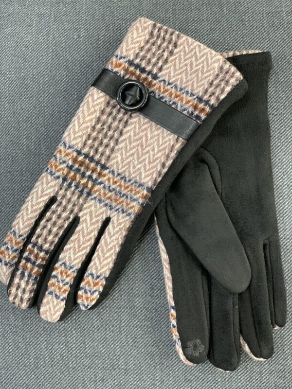 DONATZELLI guantes invierno mujer marrón