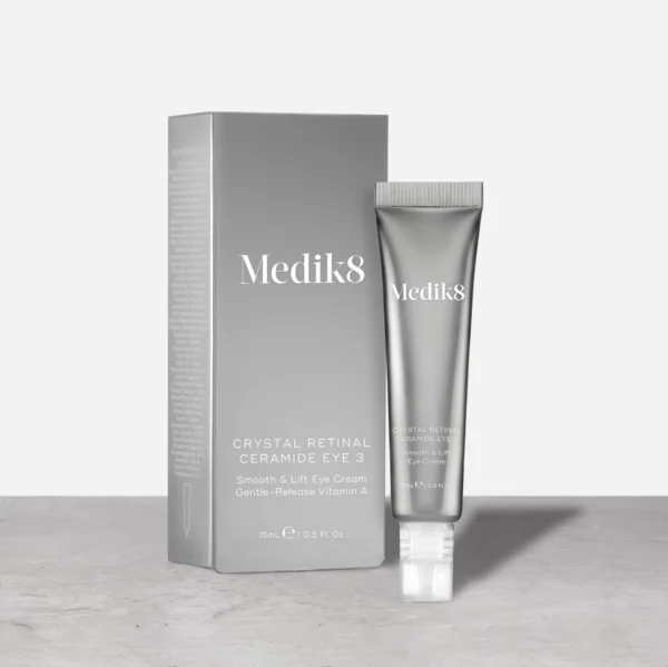 Medik 8 Crystal Retinal Ceramide  eye 3 contorno de ojos 15ml - Imagen 3